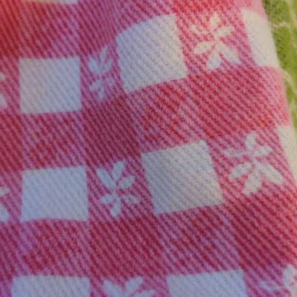 Okie dokie pink and white checkered shorts size 12 months - Picture 6 of 6